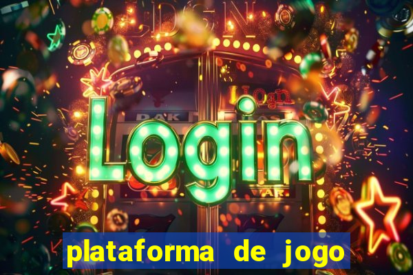 plataforma de jogo nova pagando